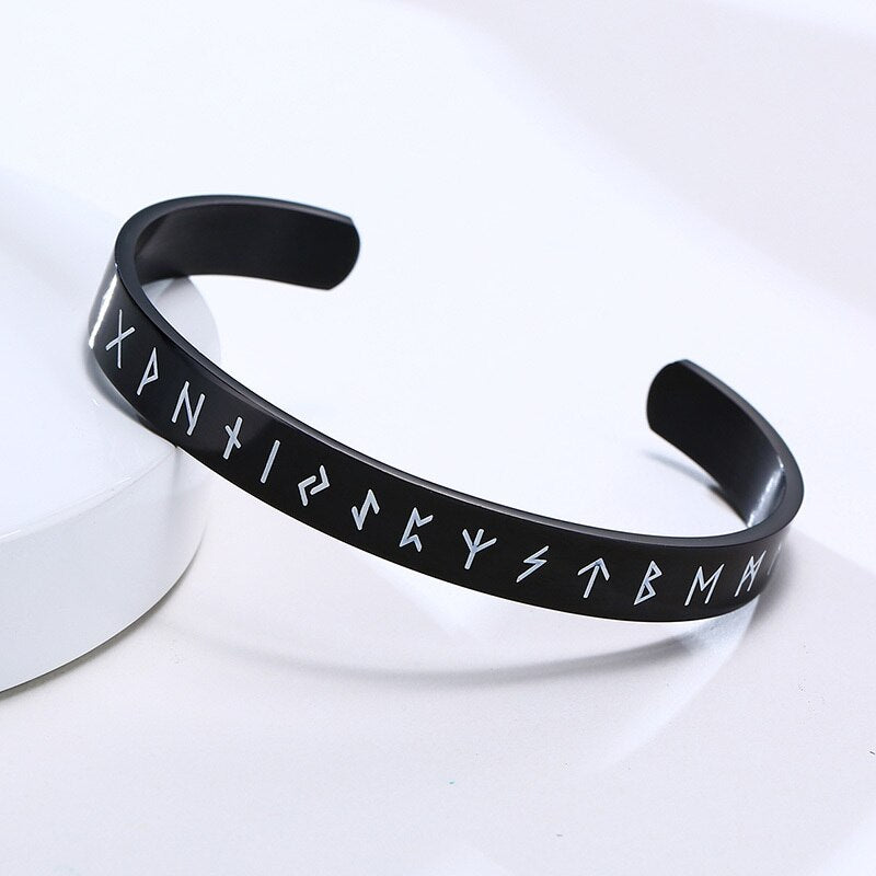 Pulsera vikinga de acero inoxidable